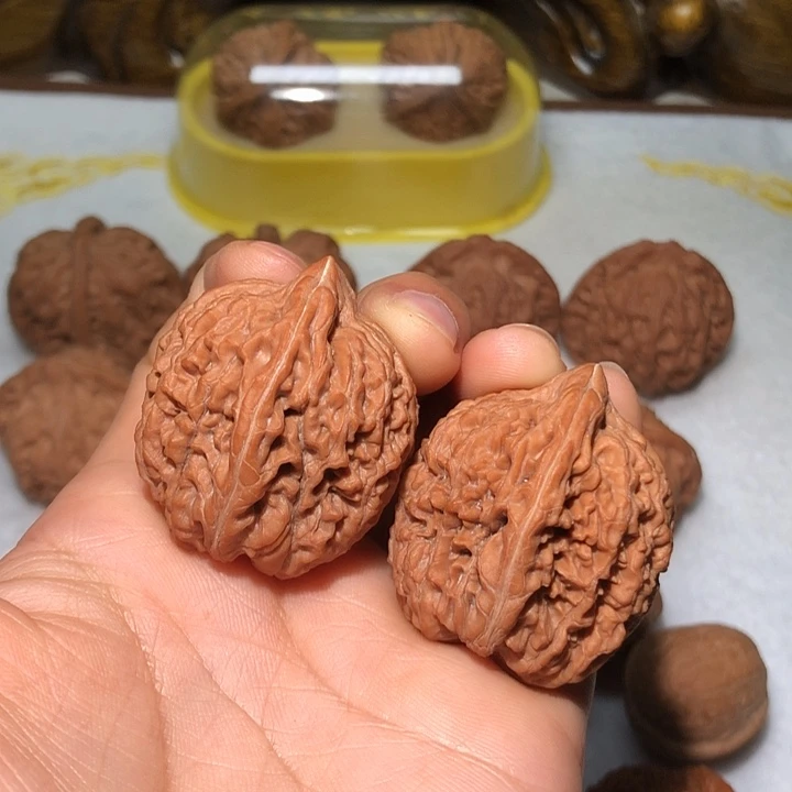 文玩核桃把件32大蒜头