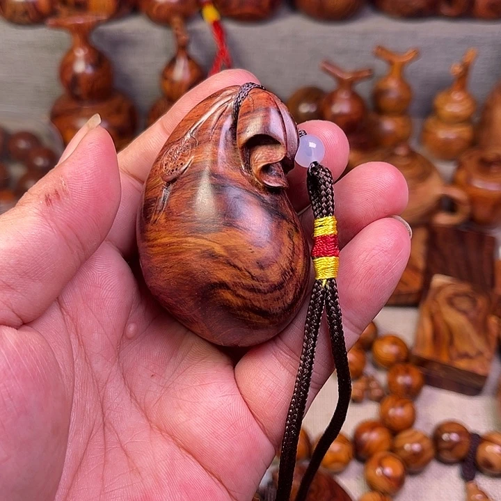 黄花梨/降香黄檀海南黄花梨油梨工艺品