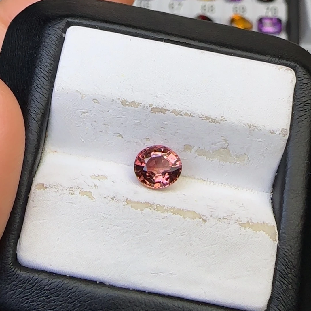 碧玺珠宝半成品未镶嵌天然 1.08克拉