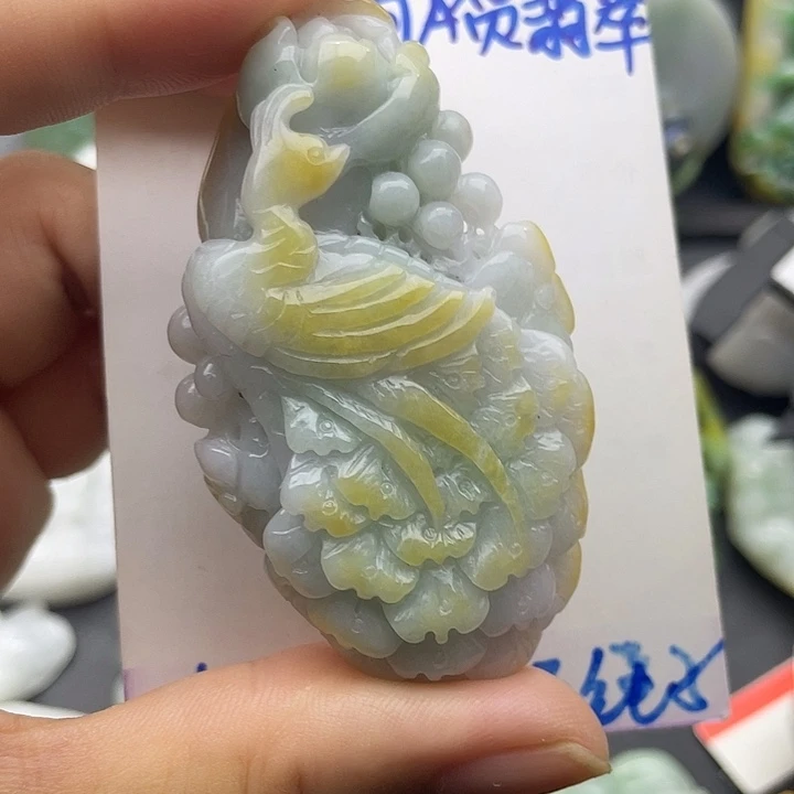 翡翠未镶嵌颈饰天然翡翠