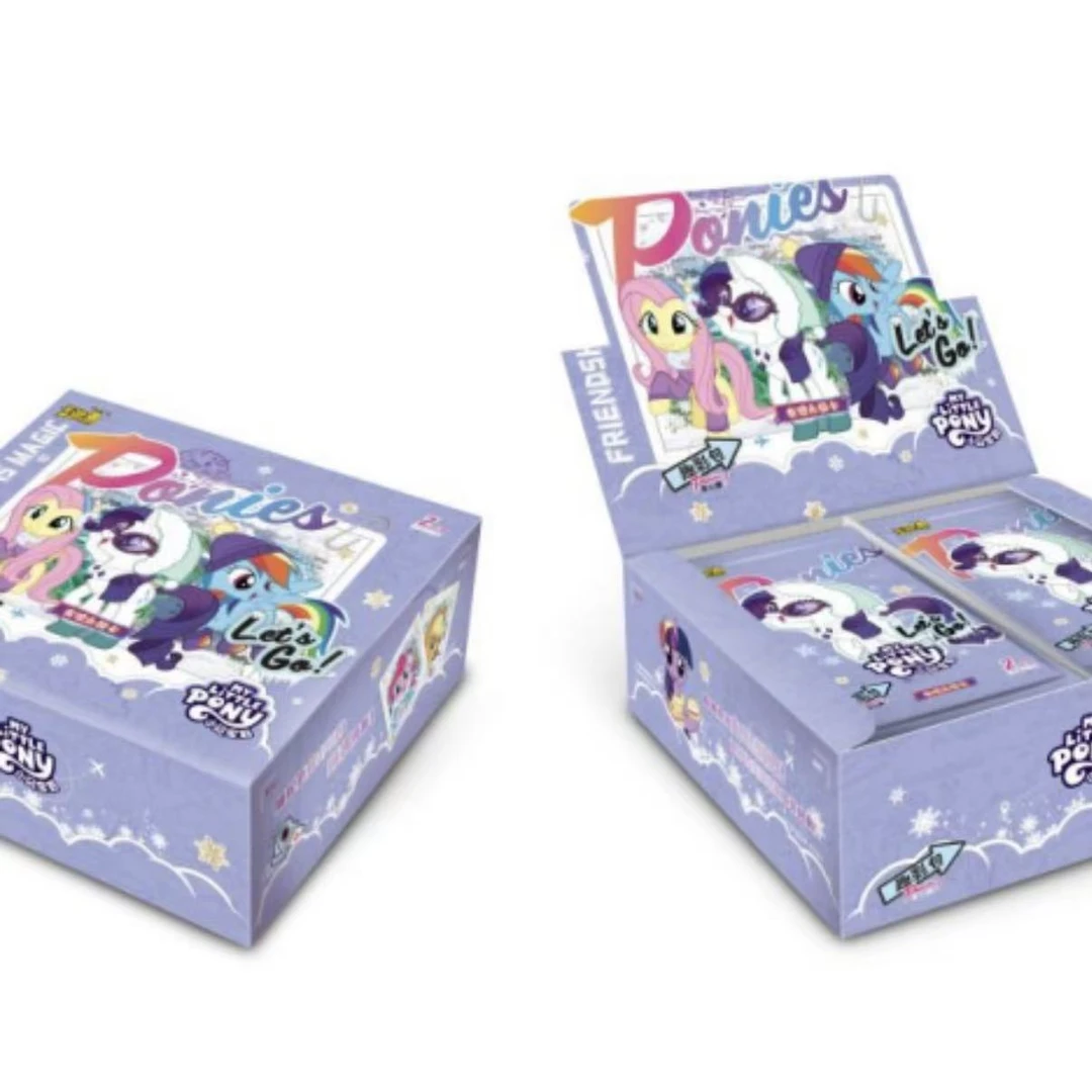 卡游【大胃王超欧版】小马宝莉趣影六收藏卡玩法代拆