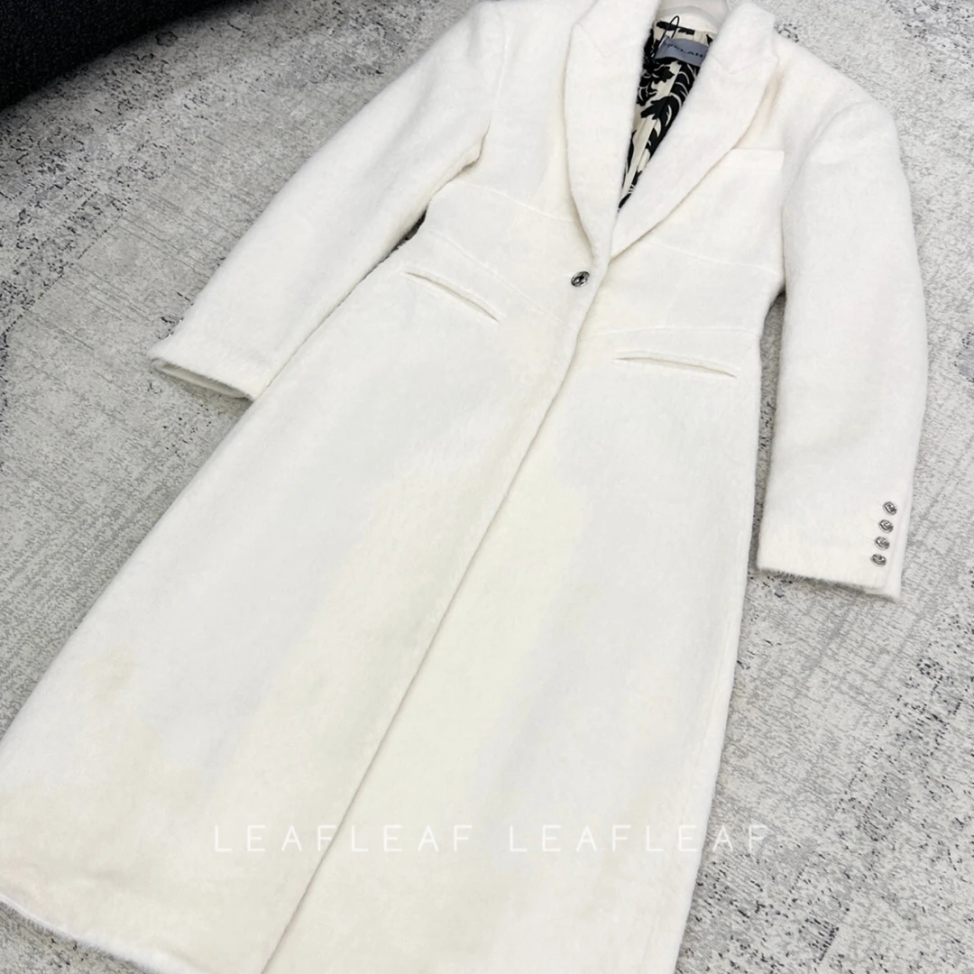 SELAH 秋冬法式温柔白月光大衣 LEAFLEAF设计师品牌