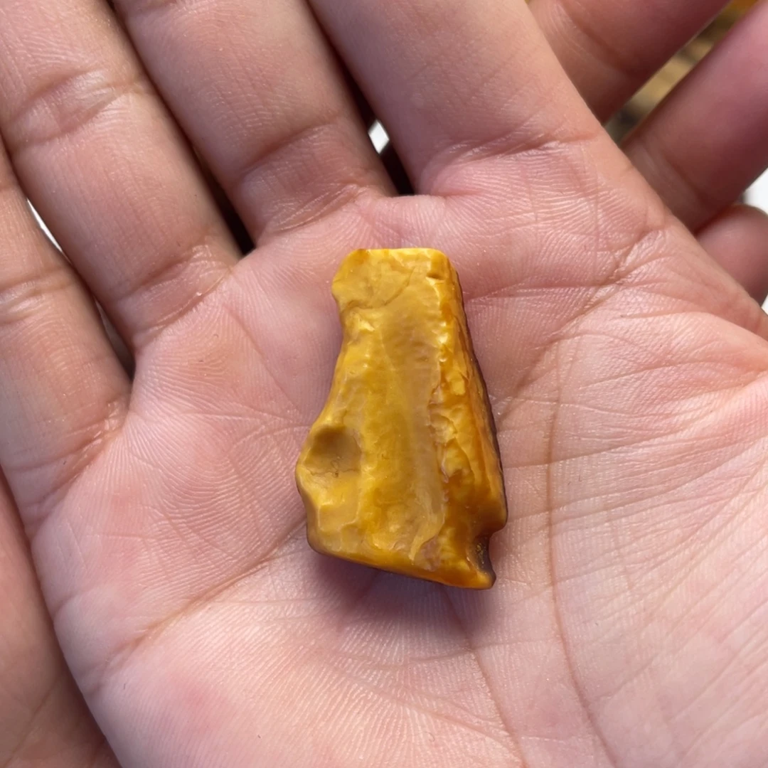 琥珀未镶嵌裸石蜜蜡订制随型小吊坠