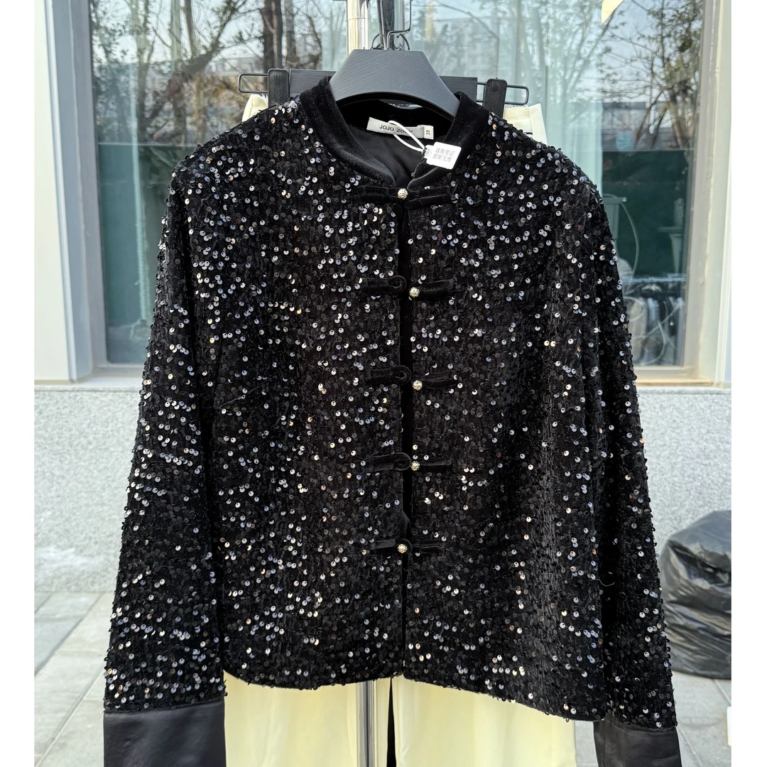 JOJO ZOEY【清仓NO退换】~亮晶晶长袖外套wt-1118