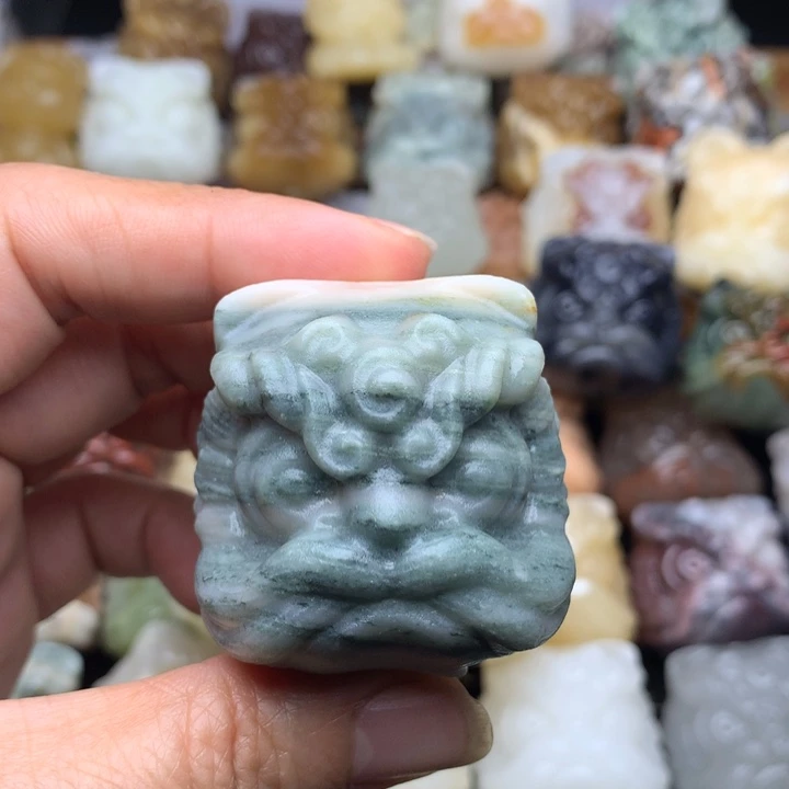 玛瑙/玉髓合金挂件