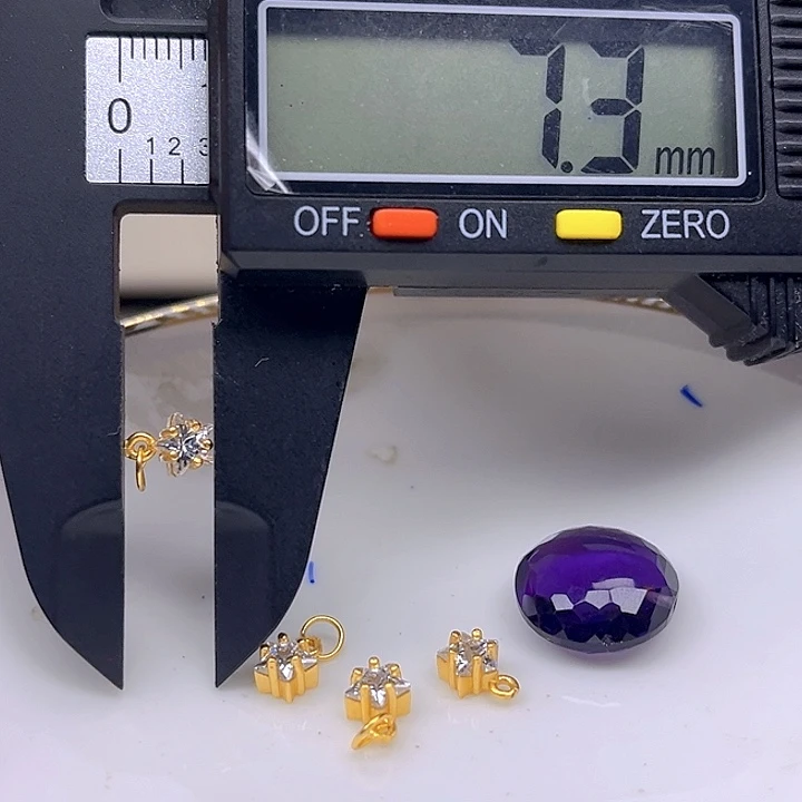 银S925镶嵌颈饰紫晶紫晶925镶嵌110