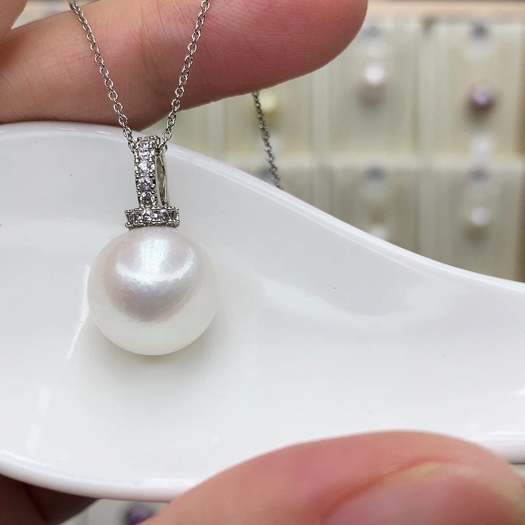 淡水珍珠合金吊坠(赠链)