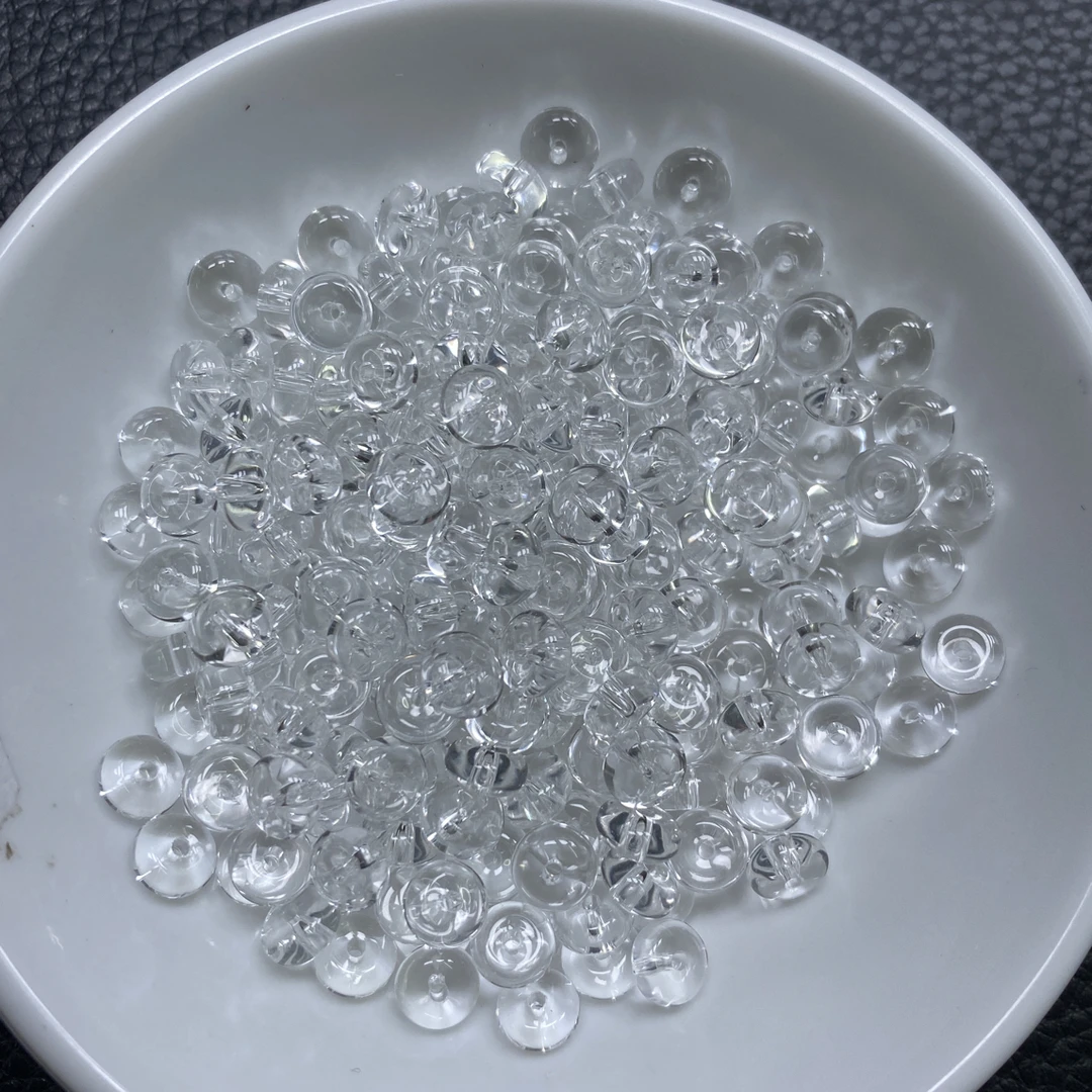 金禧缘珠宝～ C707 白水晶3×6mm30个8.8元