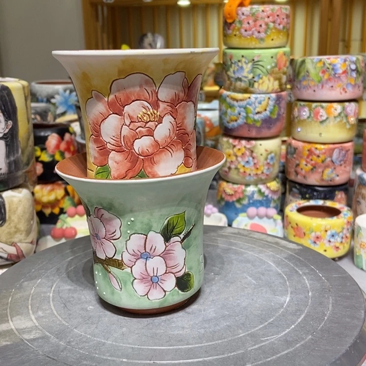 景德镇艺术手绘作品