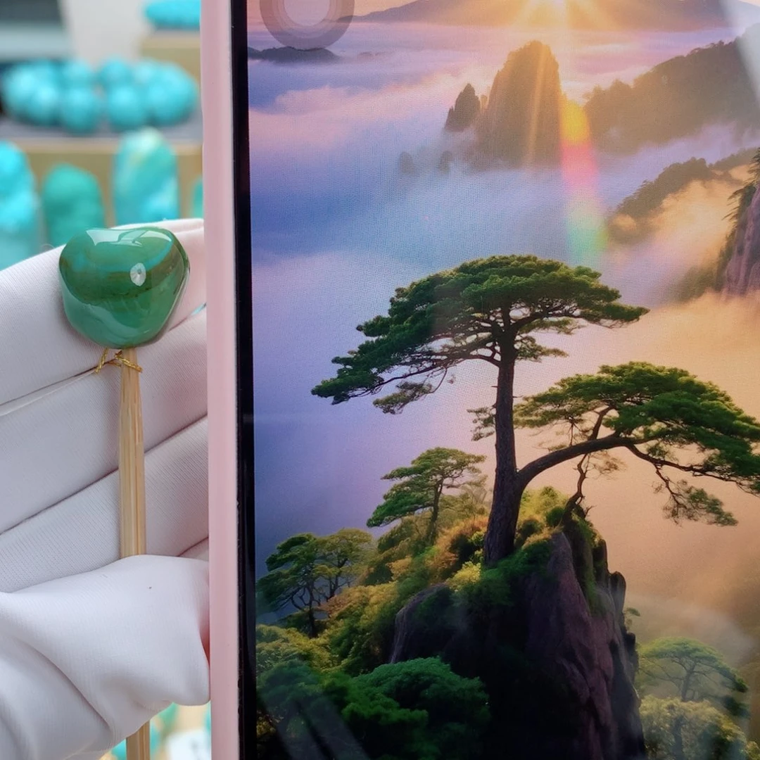 未镶嵌绿松石挂件