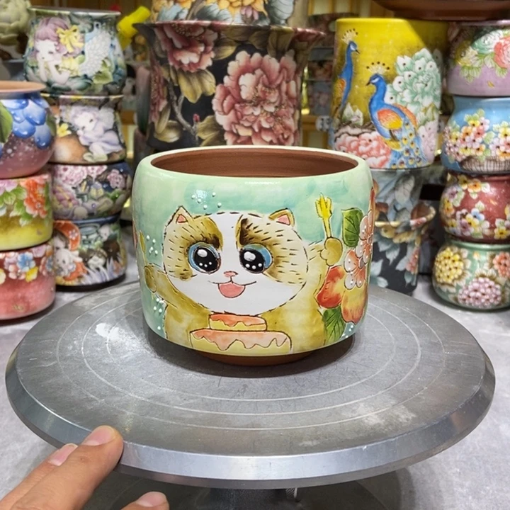 景德镇艺术手绘作品