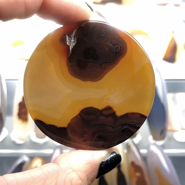 玛瑙/玉髓未镶嵌颈饰19