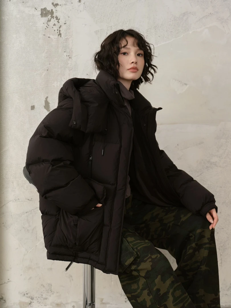 【一家四口】XX-7682-成人韩里韩气羽绒服外套(冬款)