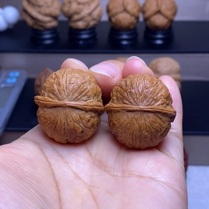 文玩核桃把件乾坤球32