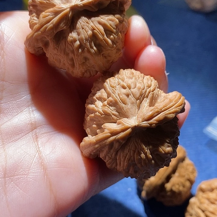 暗***.吊坠文玩核桃白狮子