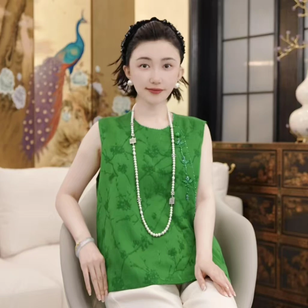 Betty Bairn【福禄回首】高端系列刺绣马甲25B-BW8886