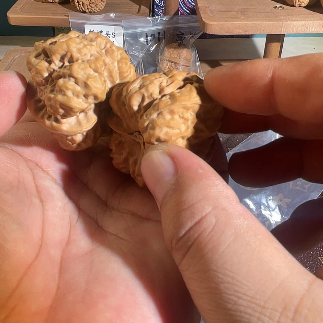 梦***话文玩核桃把件1070