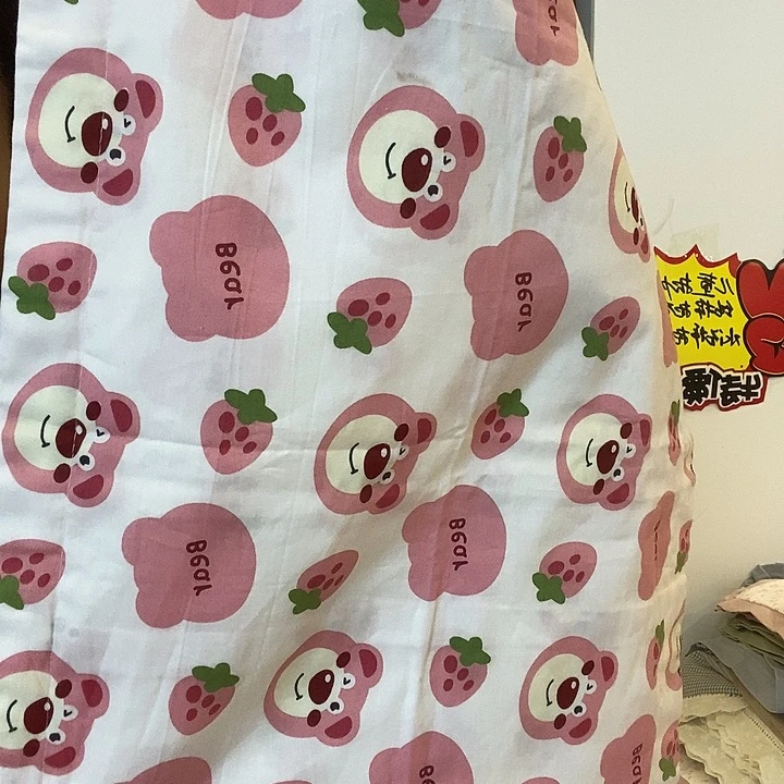 貂毛长绒棉小孩枕套2个全棉