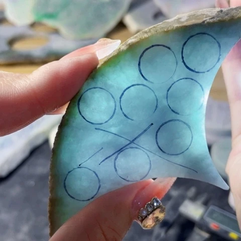 翡翠裸石翡翠原石