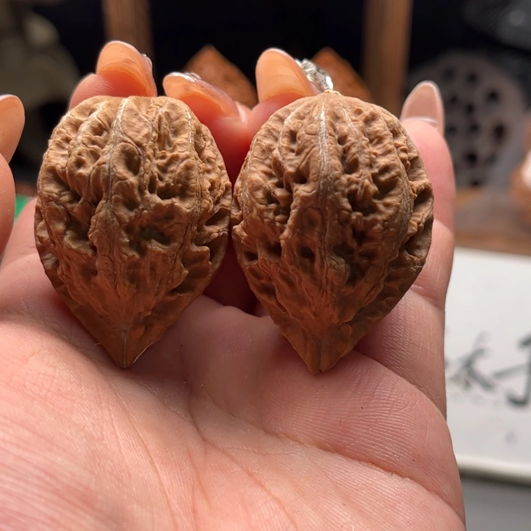 文玩核桃把件关东木子家楸大胖18