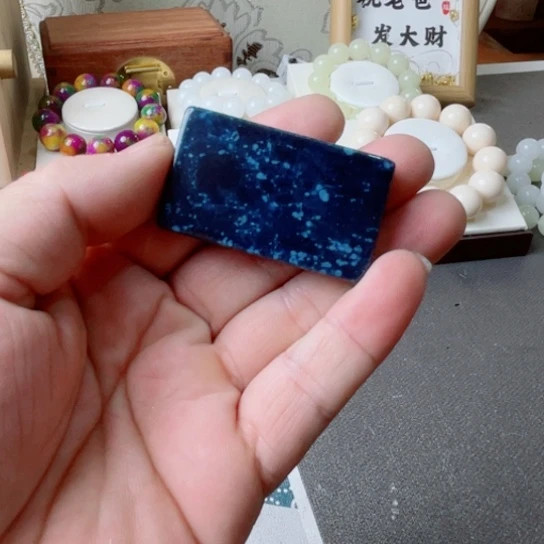 三姑娘无事牌蓝色