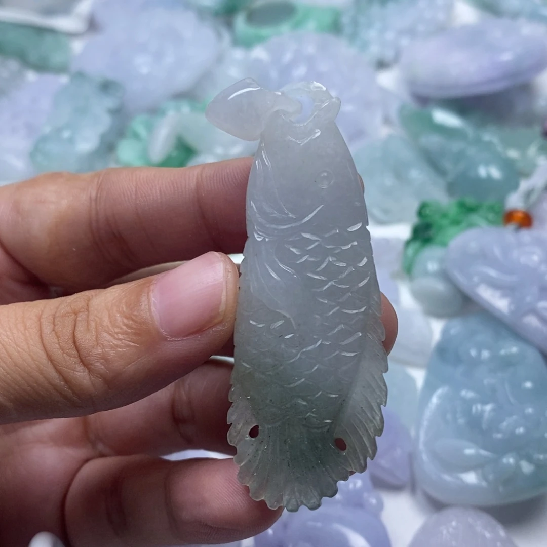 颈饰未镶嵌翡翠翡翠