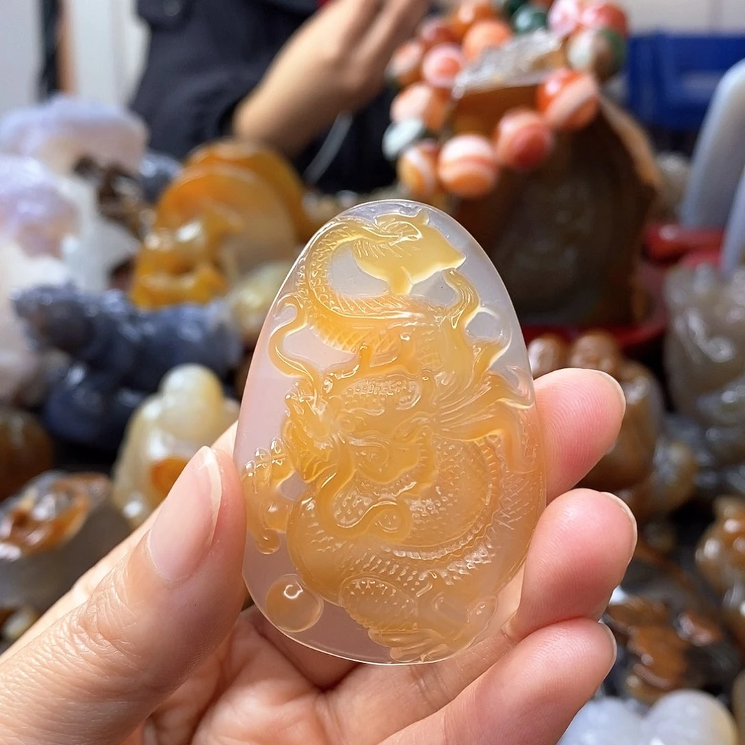 玛瑙/玉髓吊坠未镶嵌