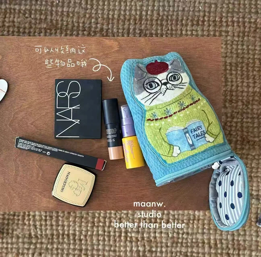 Outman-清<猫咪小收纳>收纳包