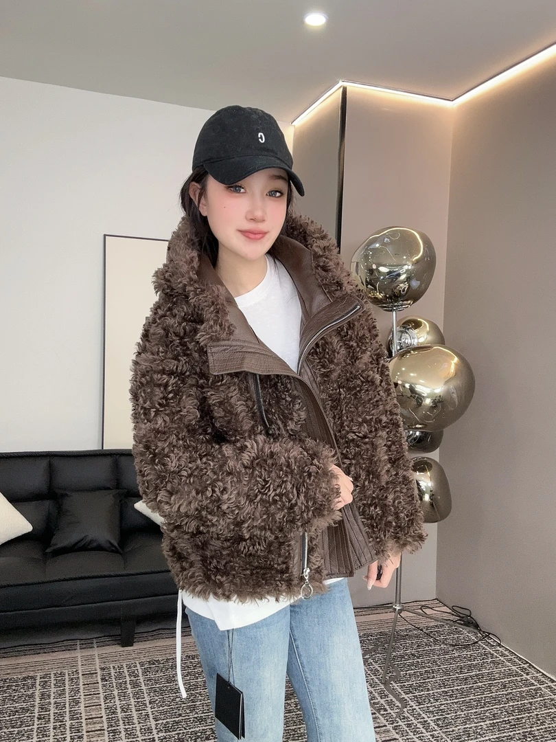 【琪琪推荐】XIASIQING｜25FW 冬季INS风慵懒风百搭短款外套 28339
