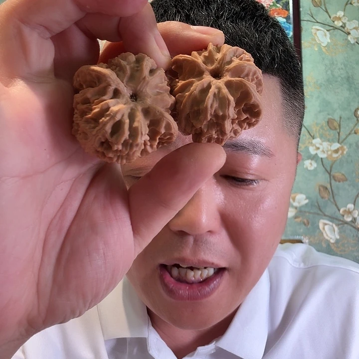 吊坠猴头核桃苹果园