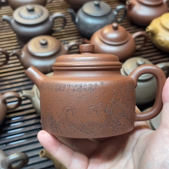 梦***胖茶壶紫砂宜兴紫砂壶