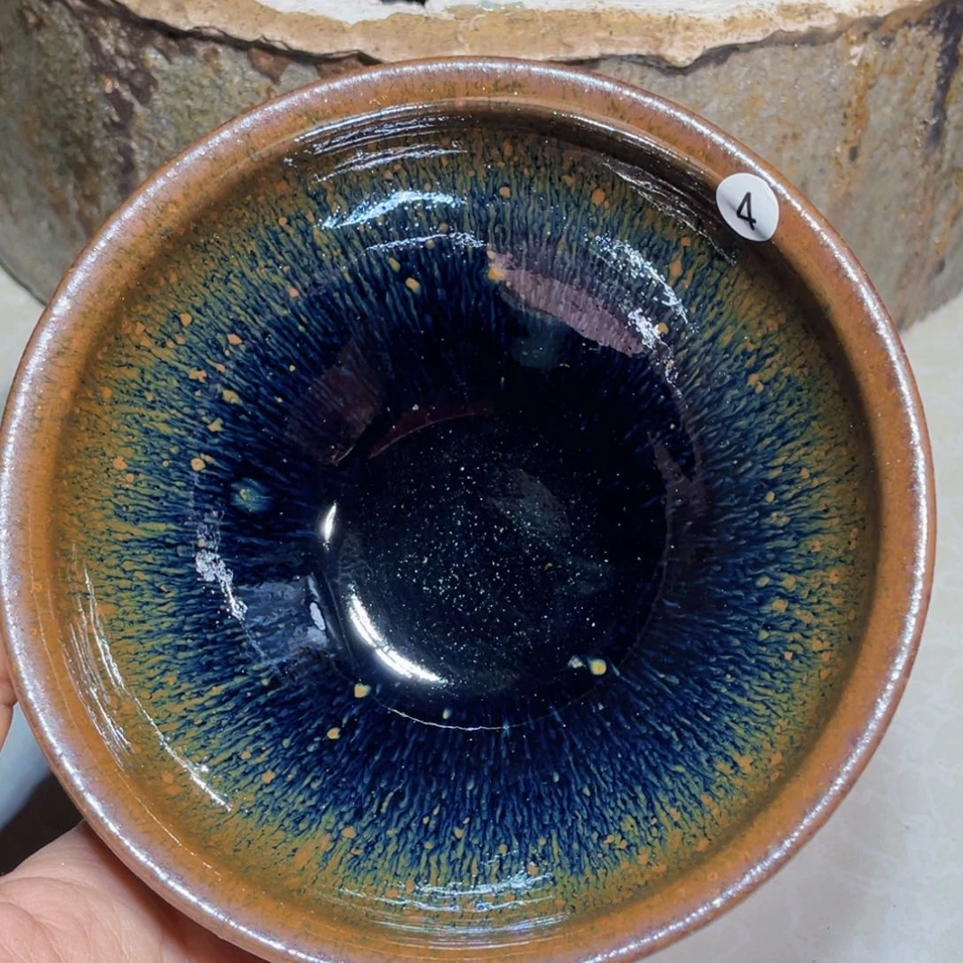 茶盏龙窑柴烧建盏4