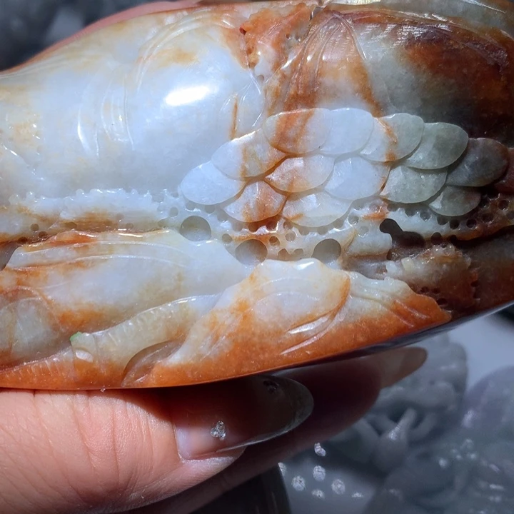 翡翠未镶嵌颈饰保真天然A货翡翠