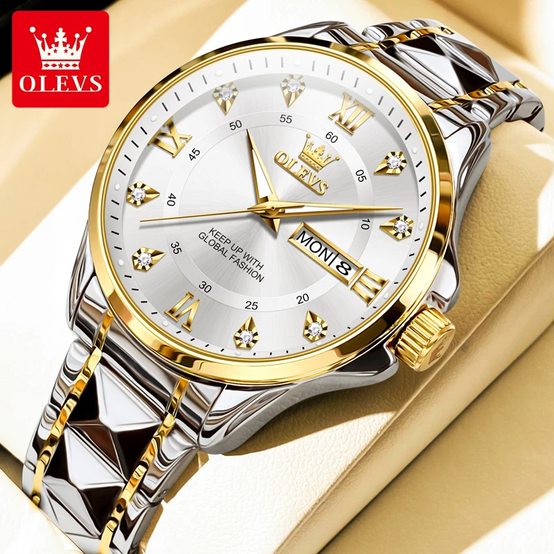 男士手表全自动机械表瑞士正品男款商务潮流气质防水石英名表腕表