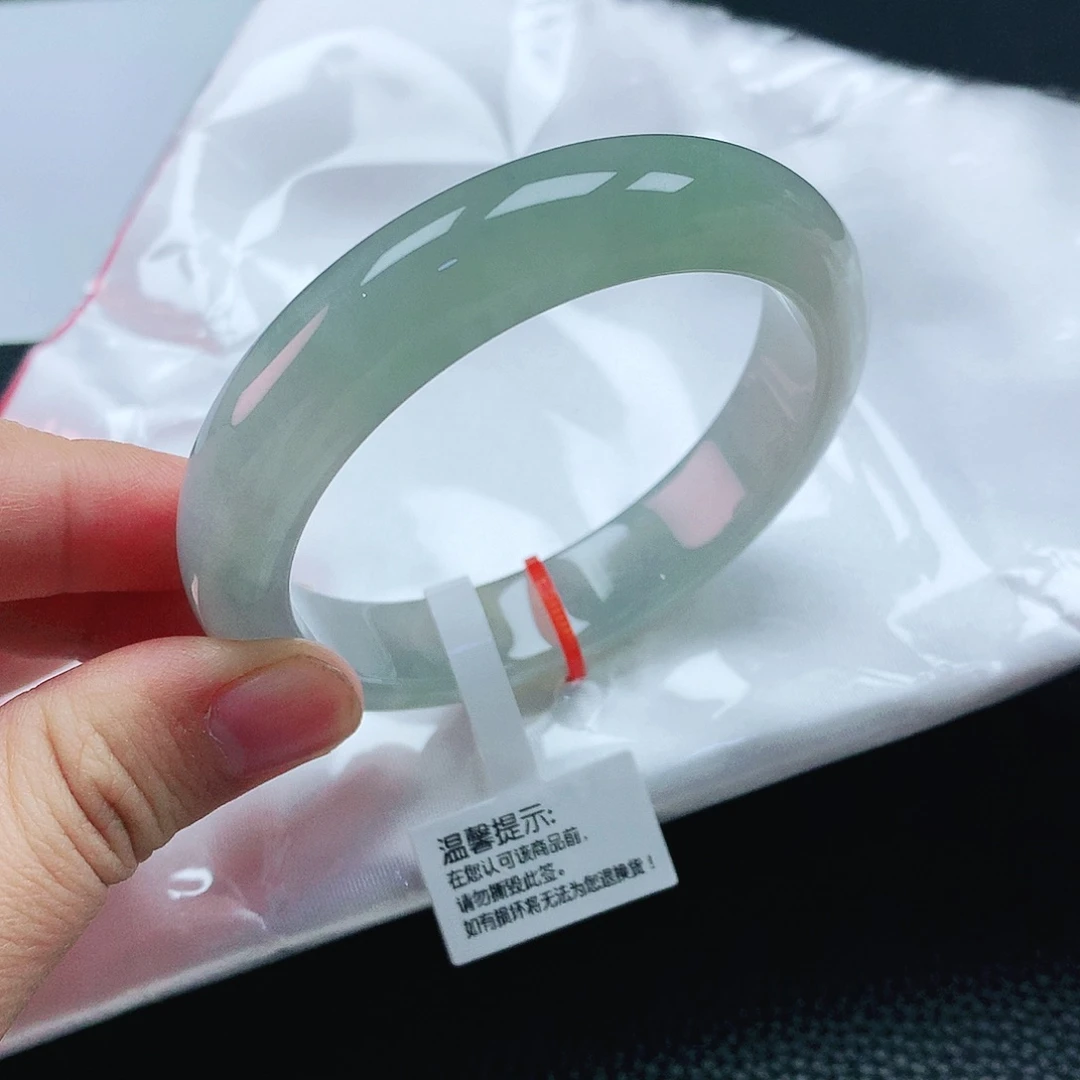 未镶嵌手镯翡翠55圈