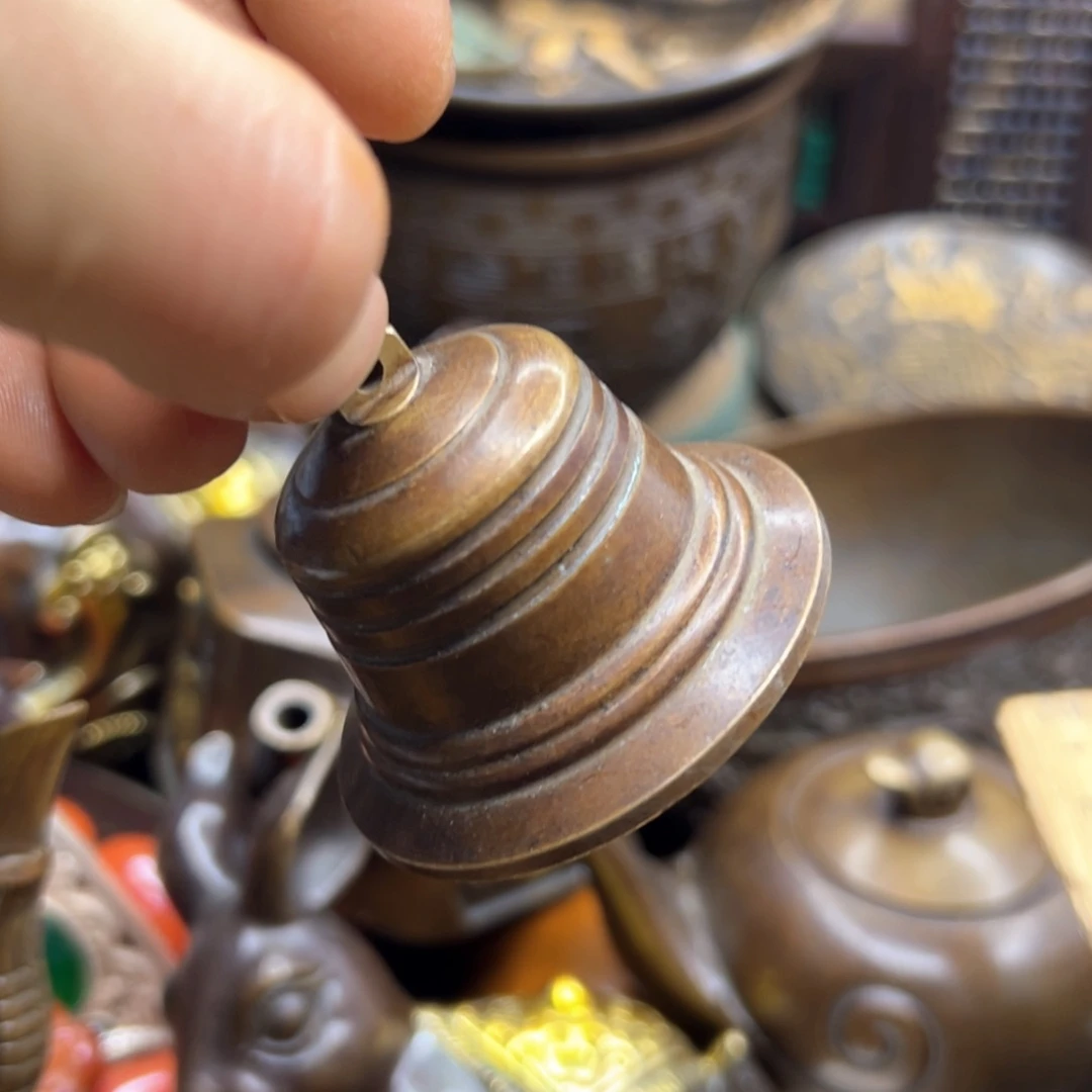 铜摆件欢迎欢迎你