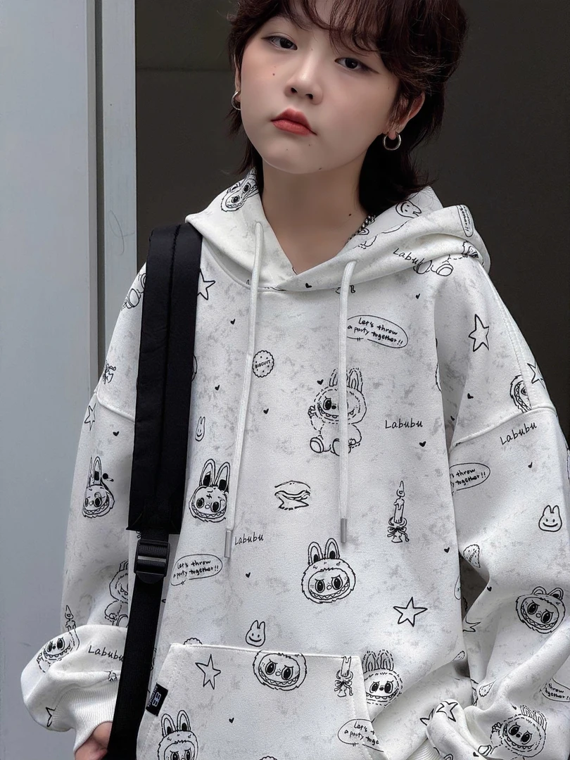 【小哥穿搭】秋季男童厚款休闲风常规秋冬卫衣印花秋季森系风8173