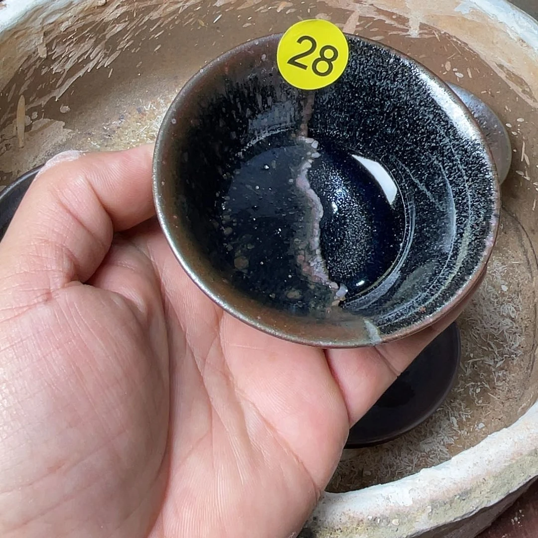 茶盏龙窑柴烧宫碗