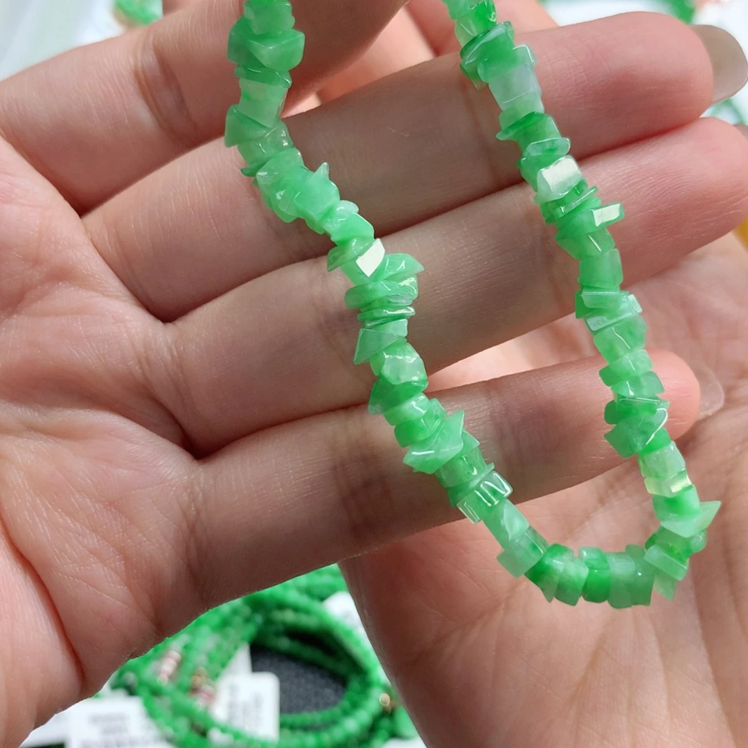 翡翠未镶嵌手链翡翠