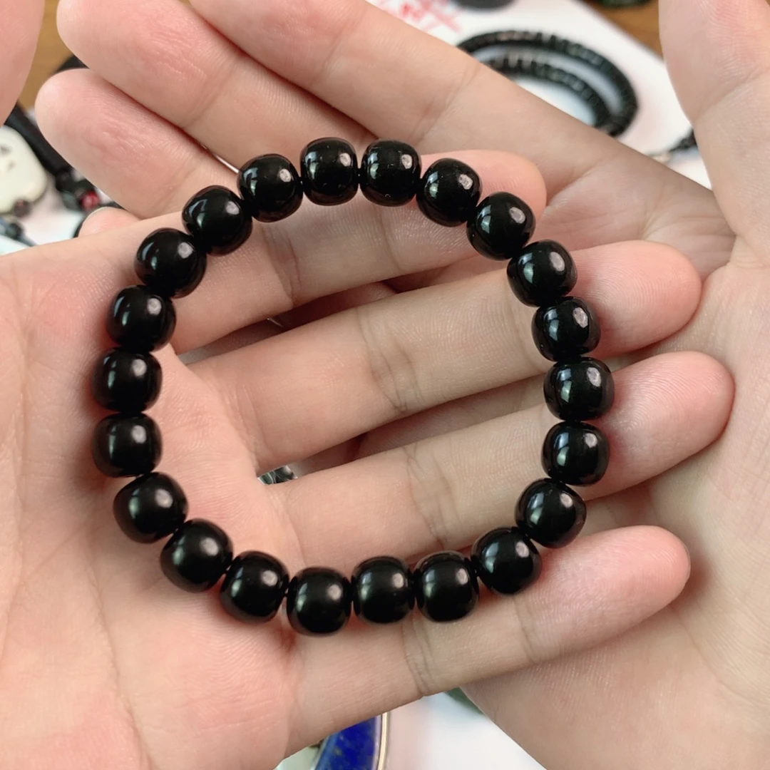 墨***子颈饰未镶嵌和田玉10mm