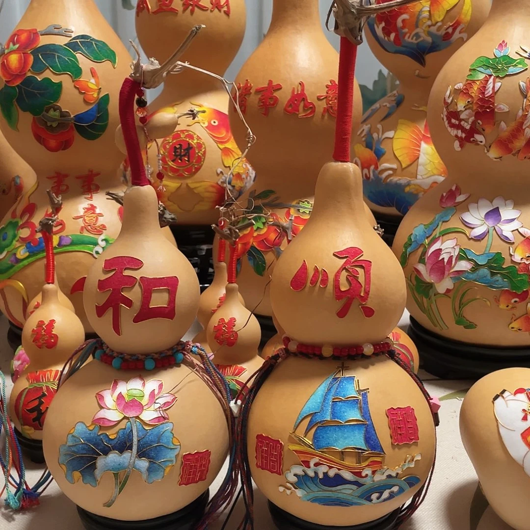 是****木葫芦福禄和顺中号两个