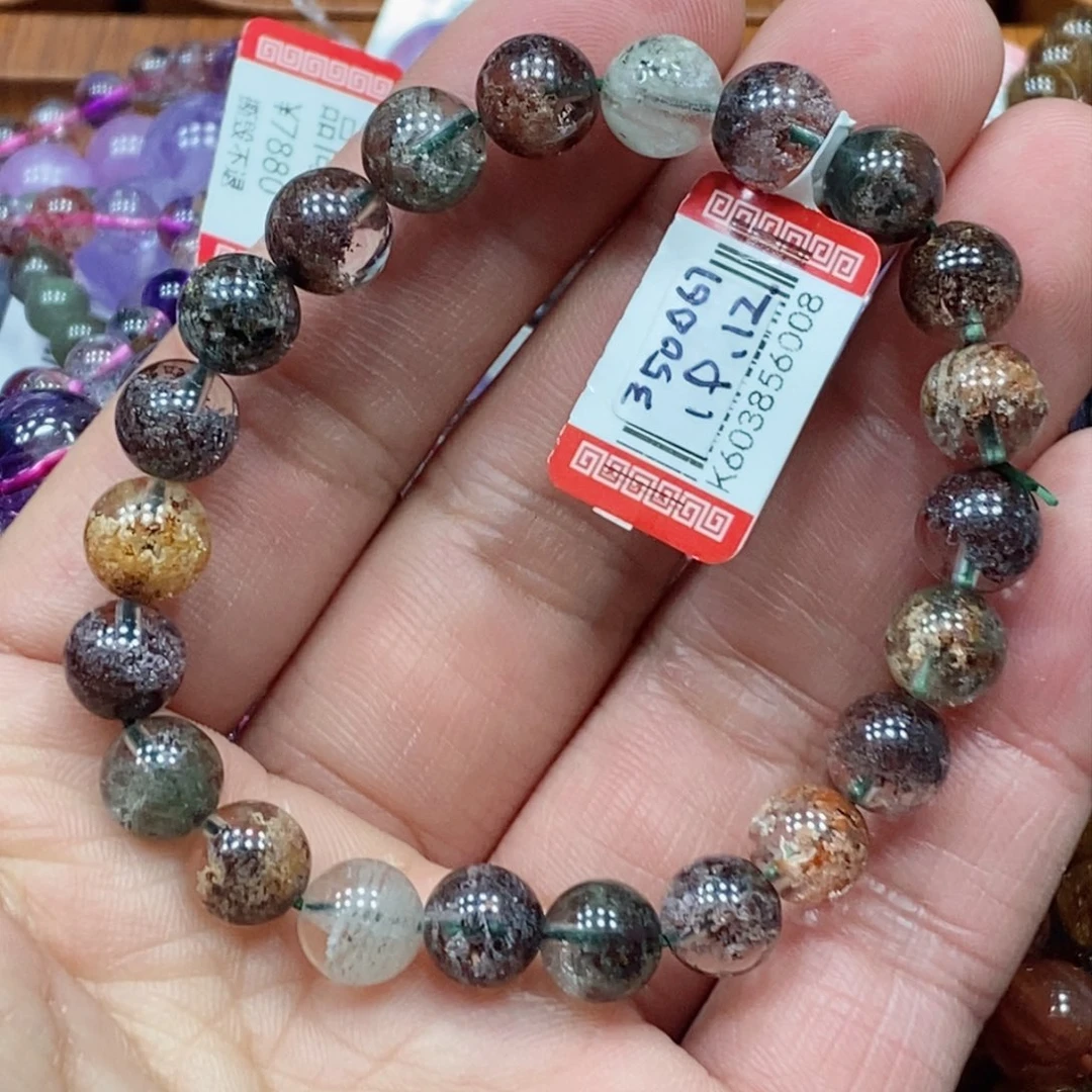 水晶手串未镶嵌天然