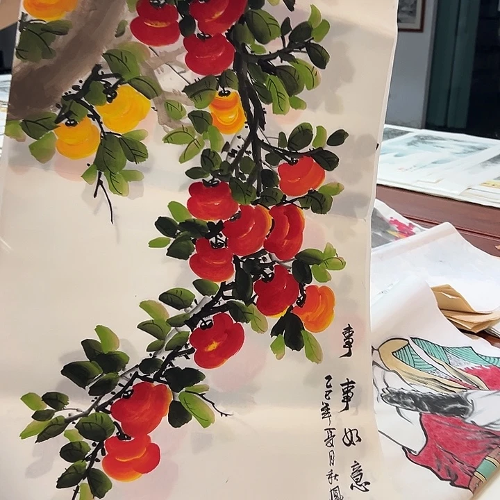 国画精品手绘作品