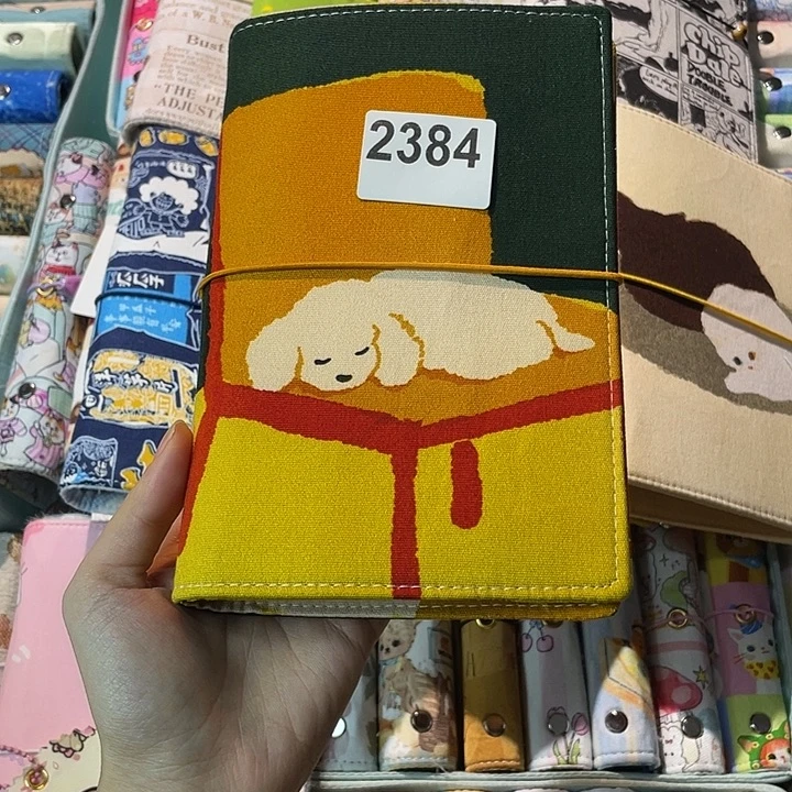 织绣A6活页不加纸2384