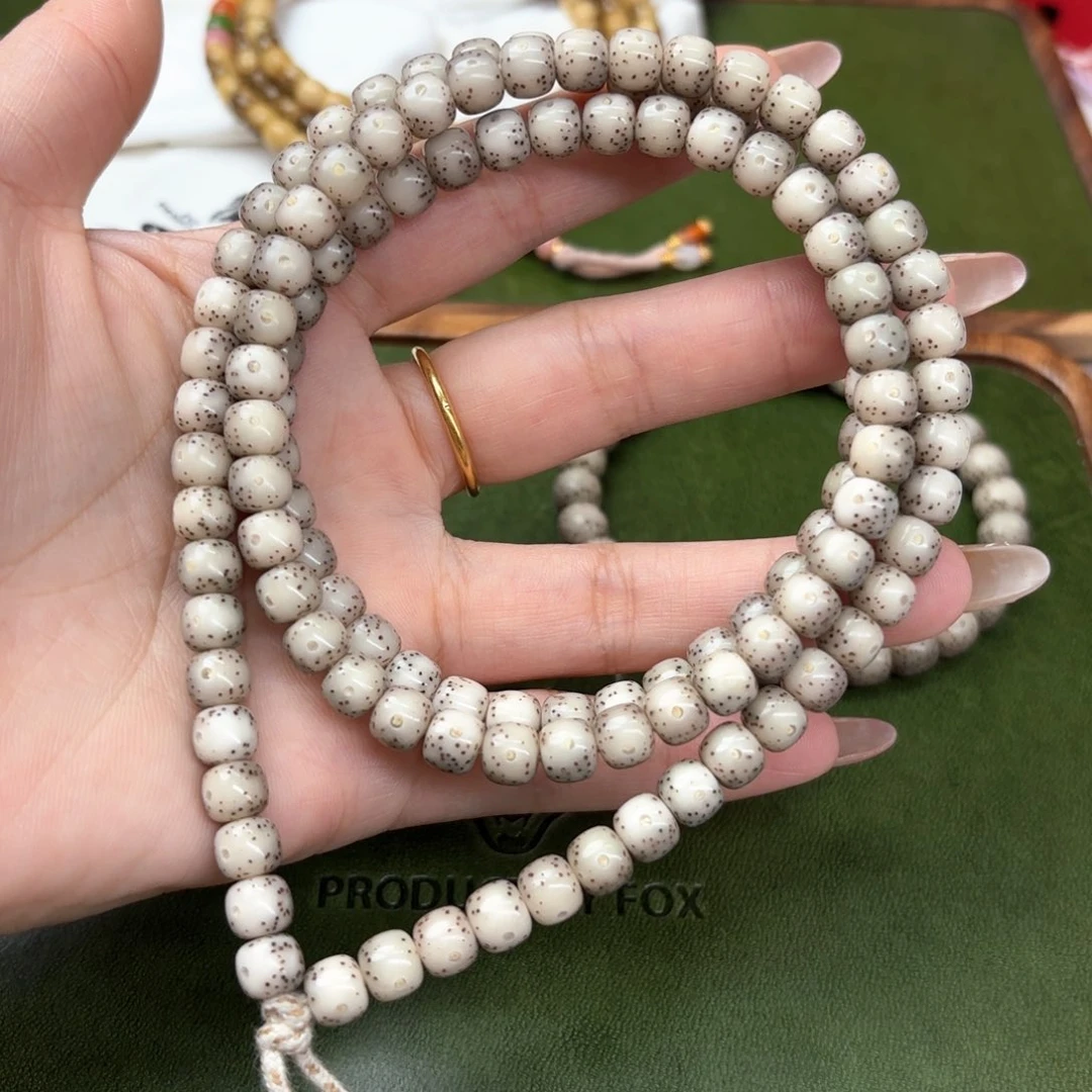 手串星月菩提6*7老型108❗️全玉化小冰糖❗️石玉料❗️