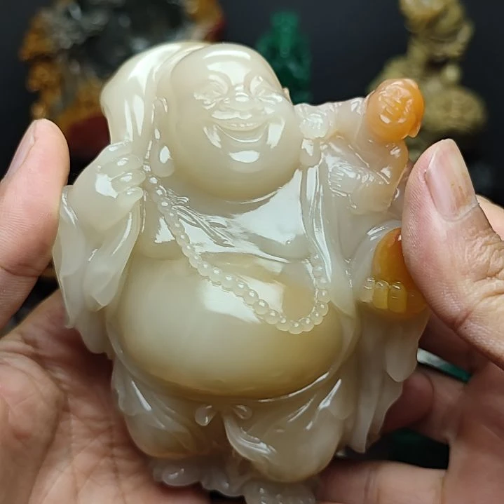 梦***奇寿山石寿山石摆件