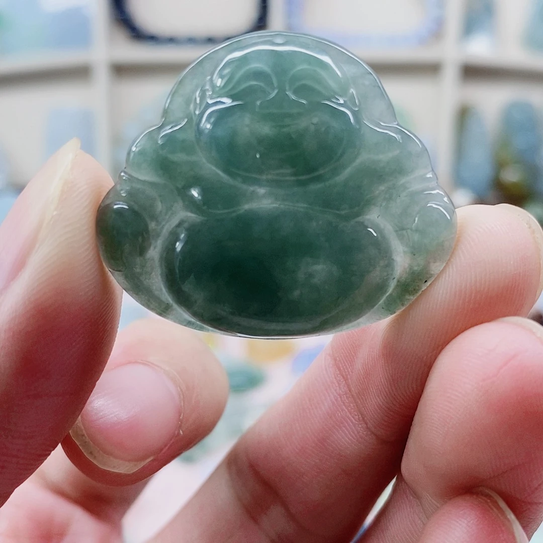 吊坠(不含链)未镶嵌翡翠天然