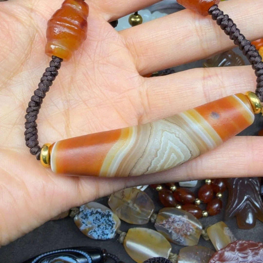 玛瑙/玉髓未镶嵌颈饰