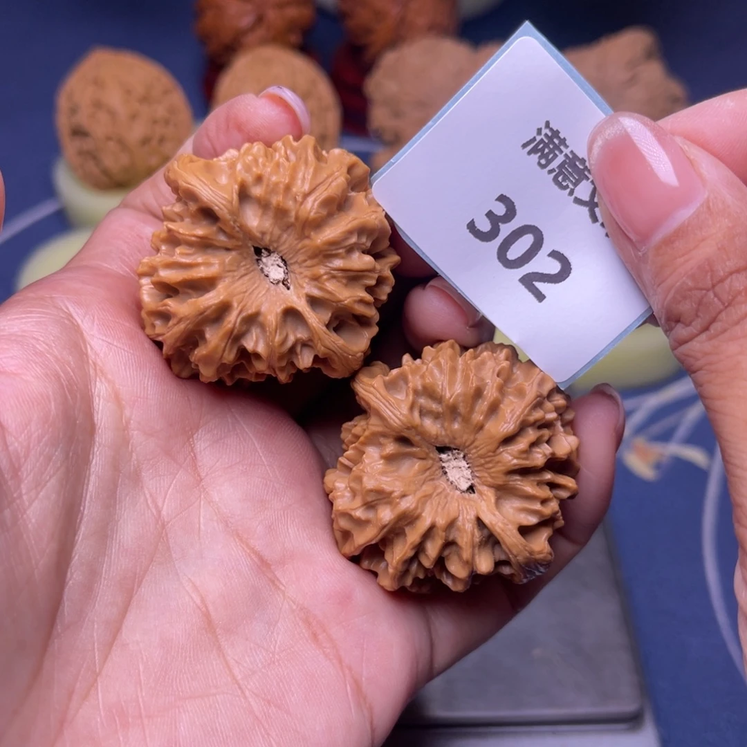 吊坠文玩核桃40凹底龙门涧302