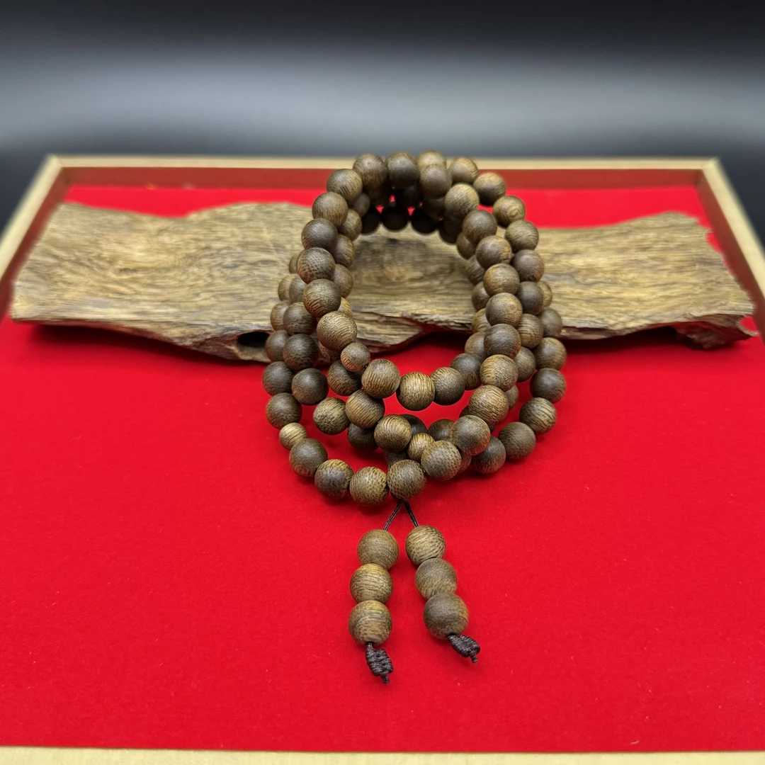 沉香8mm圆珠多圈【沉韵】